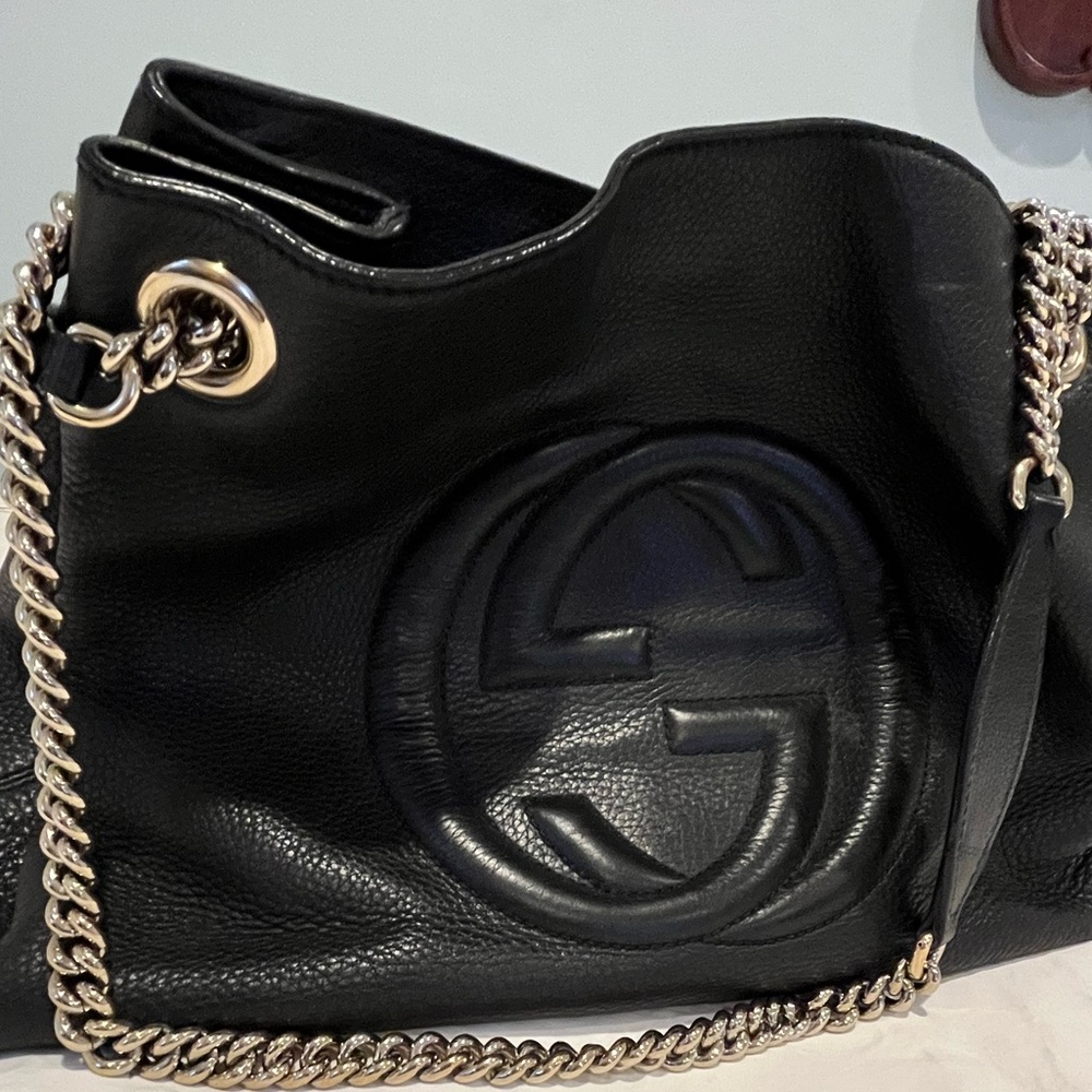 Chain Authentic Gucci Handbag